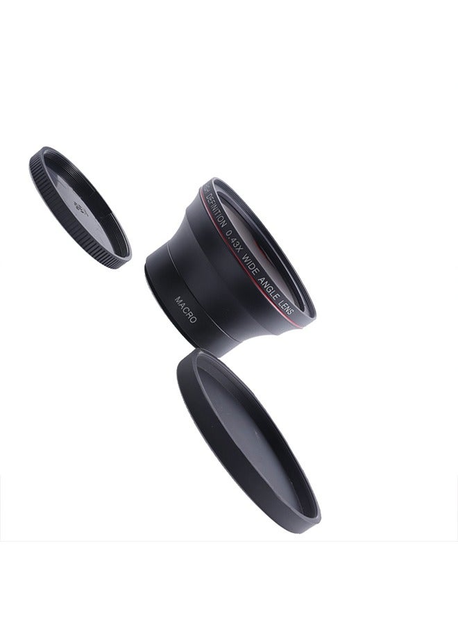 0.43X Wide-Angle and Macro 2-in-1 Auxiliary Lens 52MM