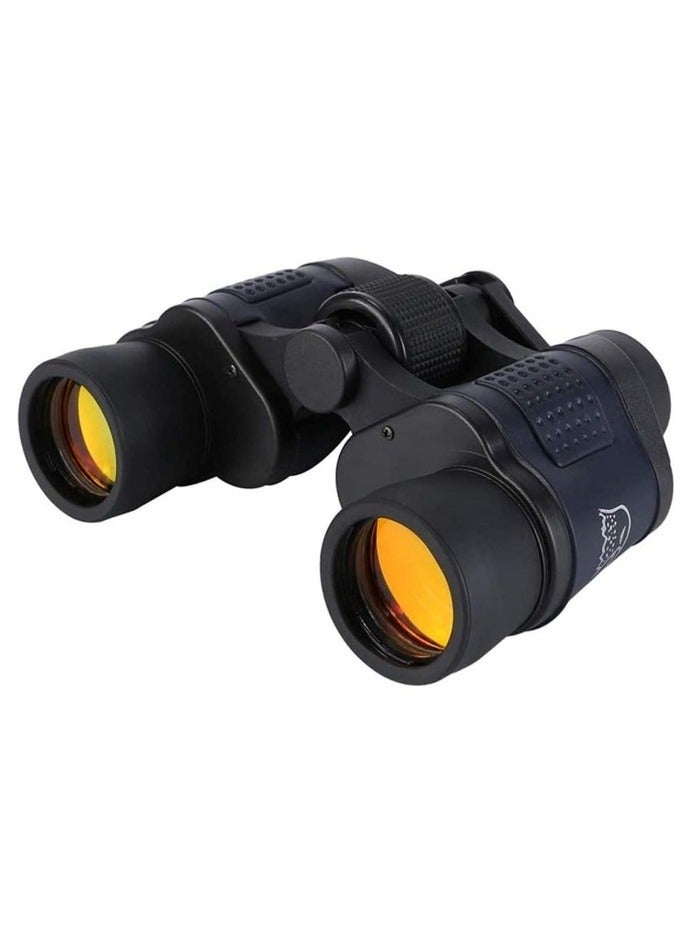 High-Power 60x60 Night Vision Binoculars with Coordinates - HD Red Film Telescope