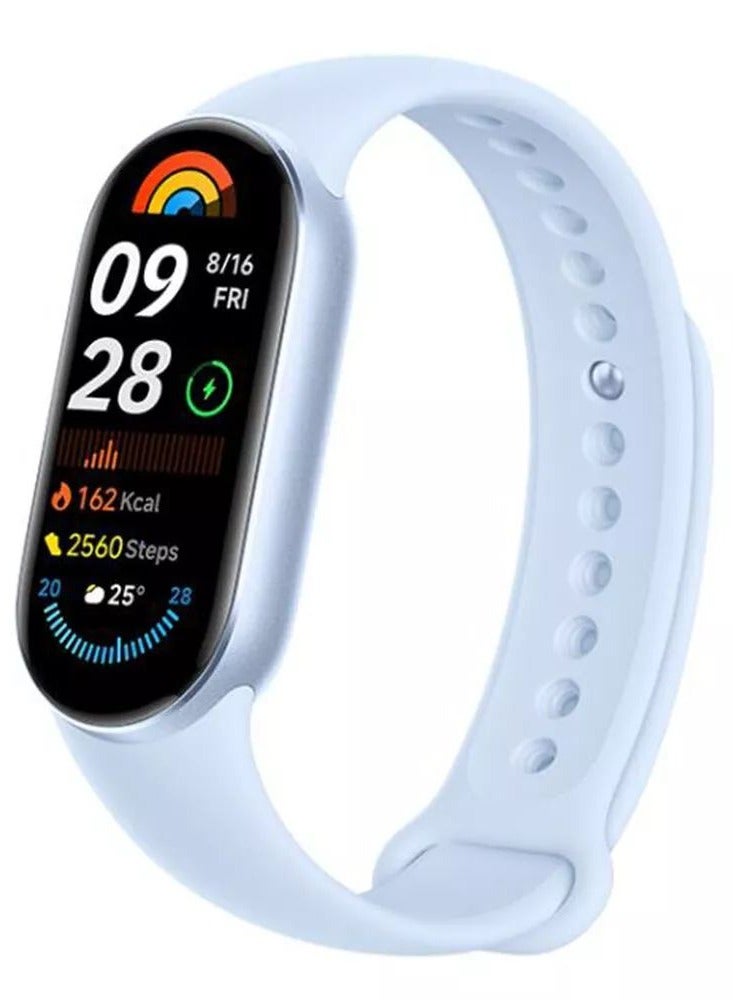 Smart Band 9 | 1.62'' AMOLED Display | Touchscreen, Multisport Tracker, Activity Tracker, Heart Rate Monitor | Upto 21 Days Battery Life Arctic Blue