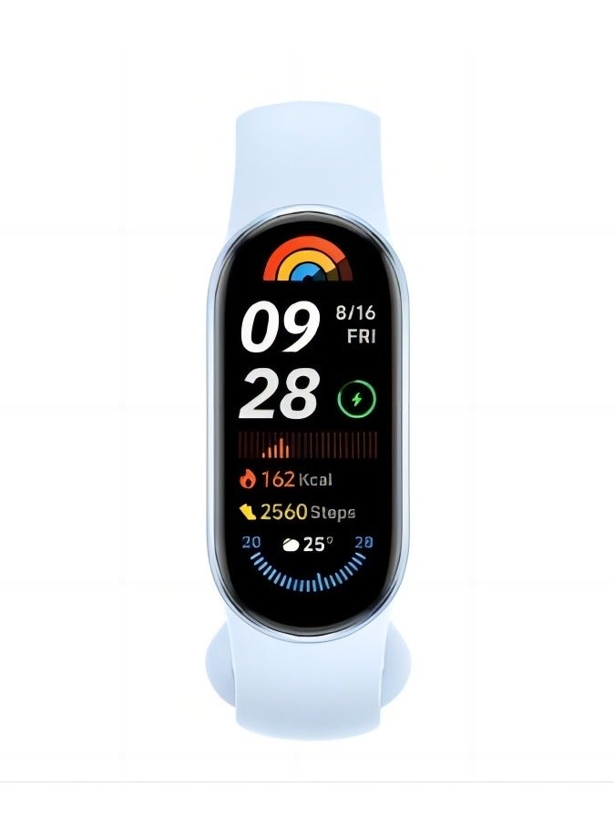 Smart Band 9 | 1.62'' AMOLED Display | Touchscreen, Multisport Tracker, Activity Tracker, Heart Rate Monitor | Upto 21 Days Battery Life Arctic Blue