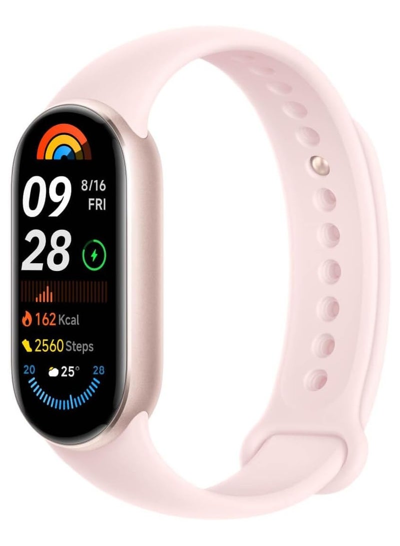 Smart Band 9 | 1.62'' AMOLED Display | Touchscreen, Multisport Tracker, Activity Tracker, Heart Rate Monitor | Upto 21 Days Battery Life Mystic Rose