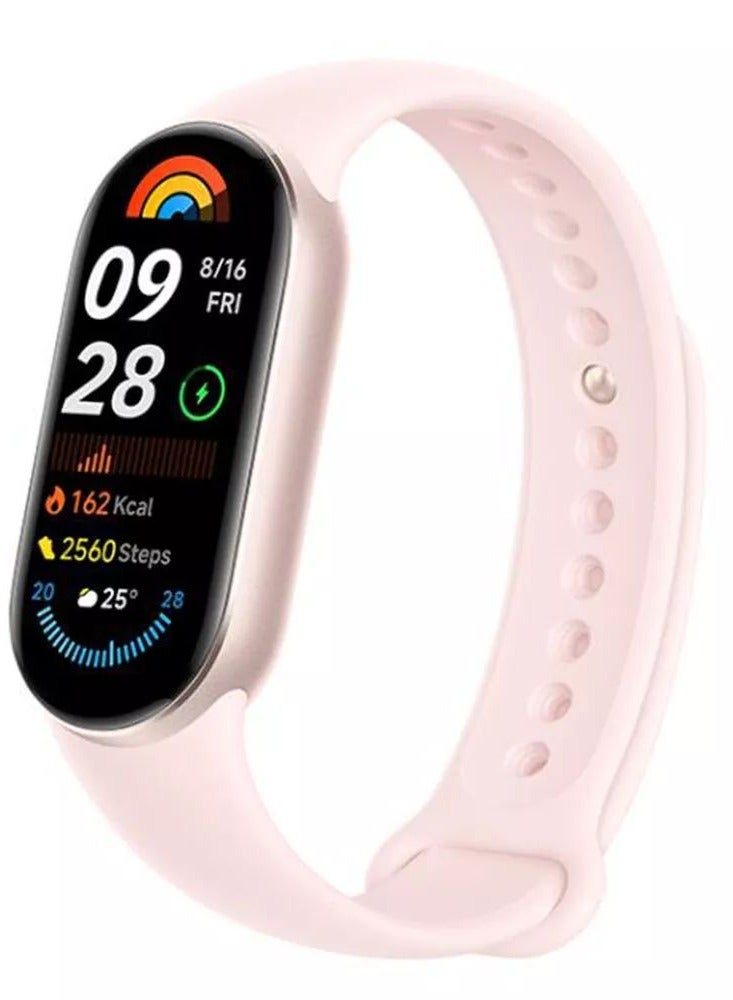 Smart Band 9 | 1.62'' AMOLED Display | Touchscreen, Multisport Tracker, Activity Tracker, Heart Rate Monitor | Upto 21 Days Battery Life Mystic Rose