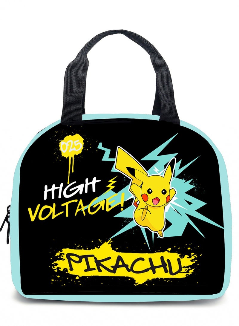 Pikachu Cartoon Lunch Bag Meal Bag