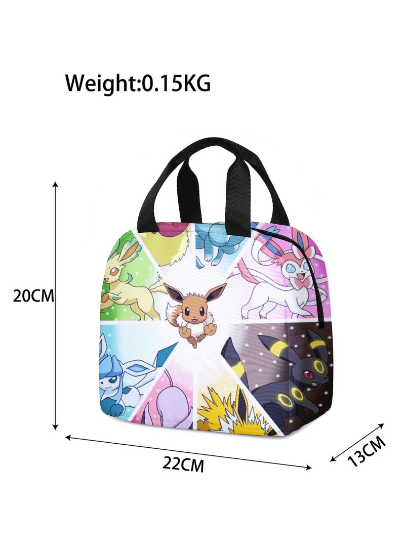 Pikachu Cartoon Lunch Bag Meal Bag