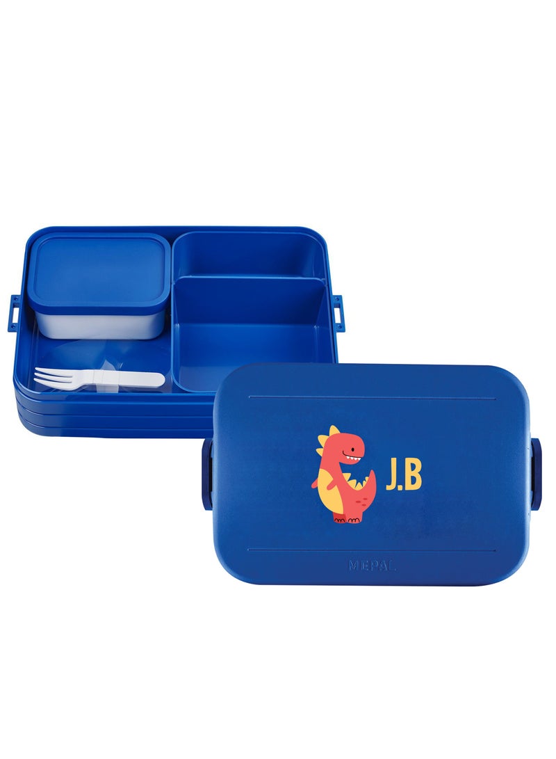 Large Bento Lunch box Take a Break - Vivid blue