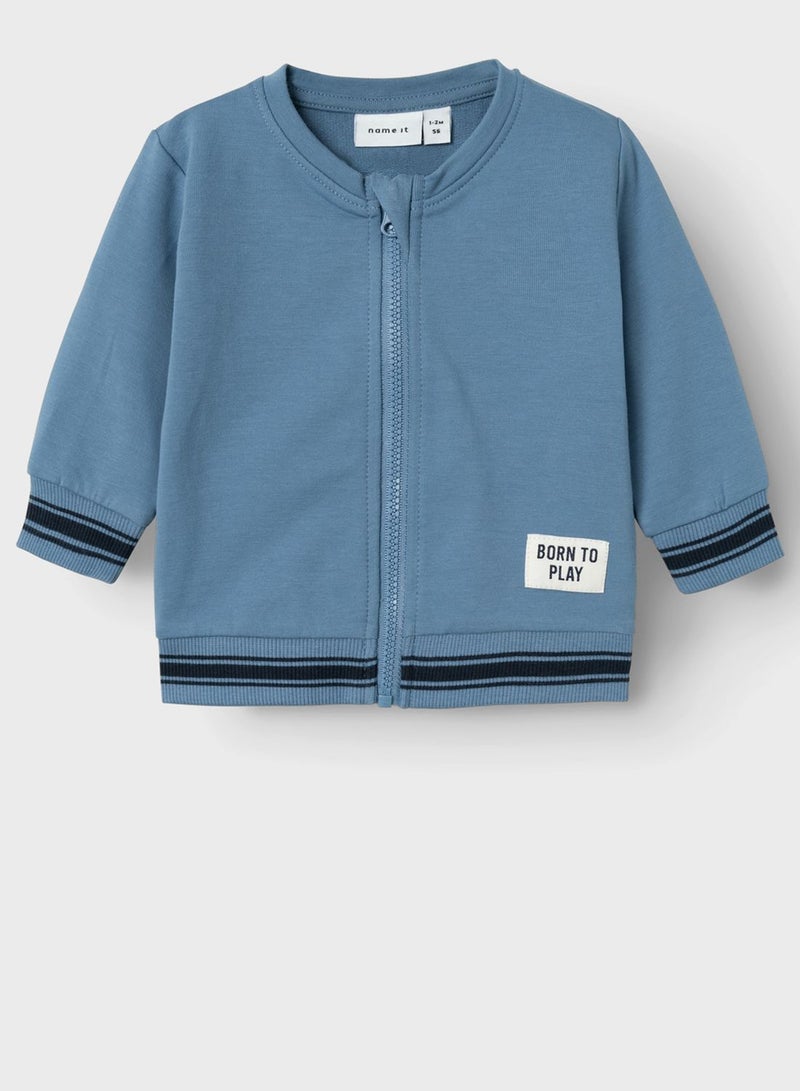 Kids Zip Through  Sweatshirt