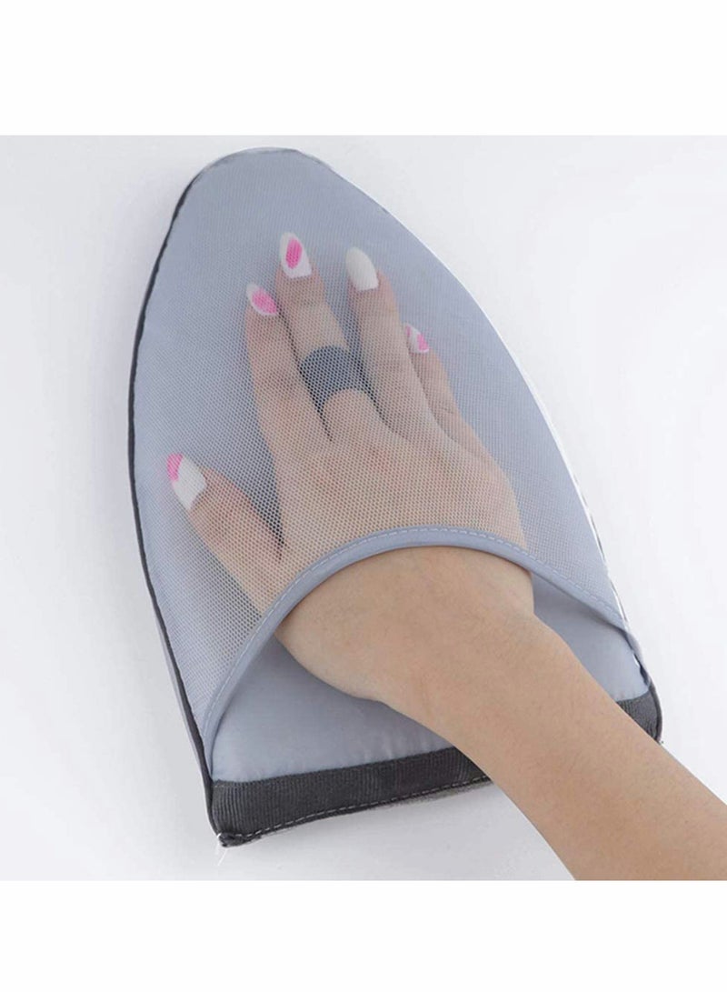 Heat Resistant Steamer Gloves and Compact Ironing Board for Handheld Steamers