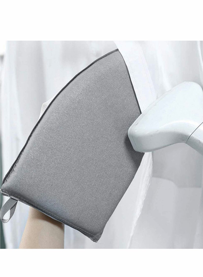 Heat Resistant Steamer Gloves and Compact Ironing Board for Handheld Steamers