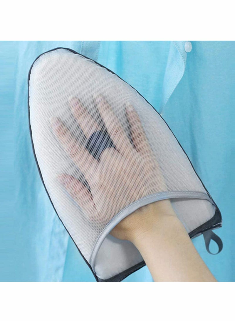 Heat Resistant Steamer Gloves and Compact Ironing Board for Handheld Steamers