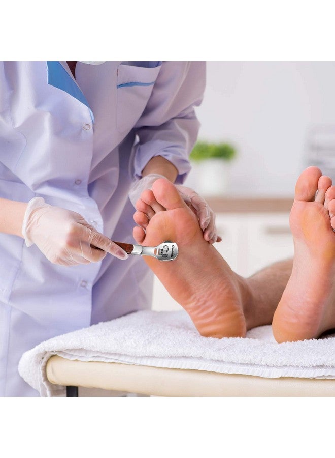 Foot Corn Removal Cutter Scraper With 10 Blades Cuticle Dead Skin Callus Remover Stainless Steel Professional Pedicure Tool Set