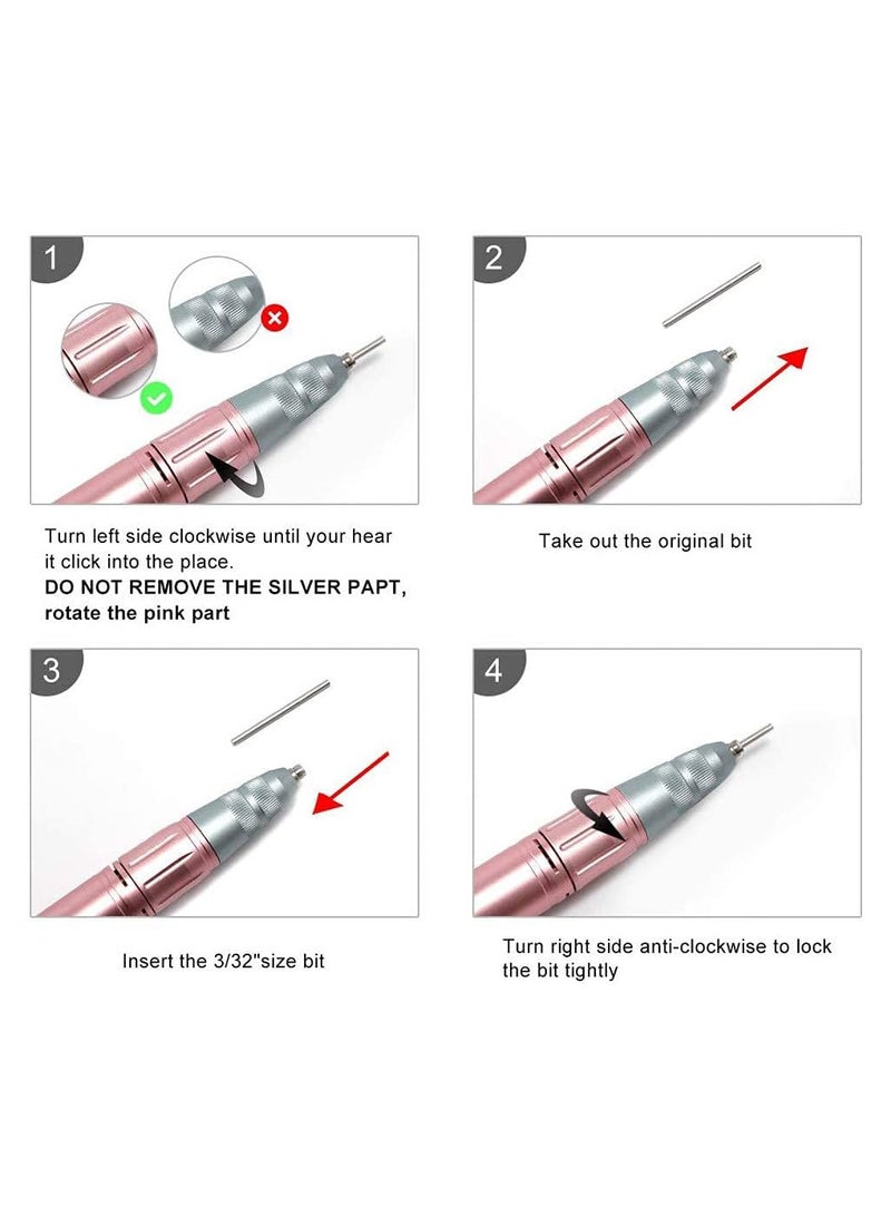 JMD-102 Electric Nail Drill Manicure Machine Apparatus Electric Nail Drill Machine Nail Art Machine Nail Machine