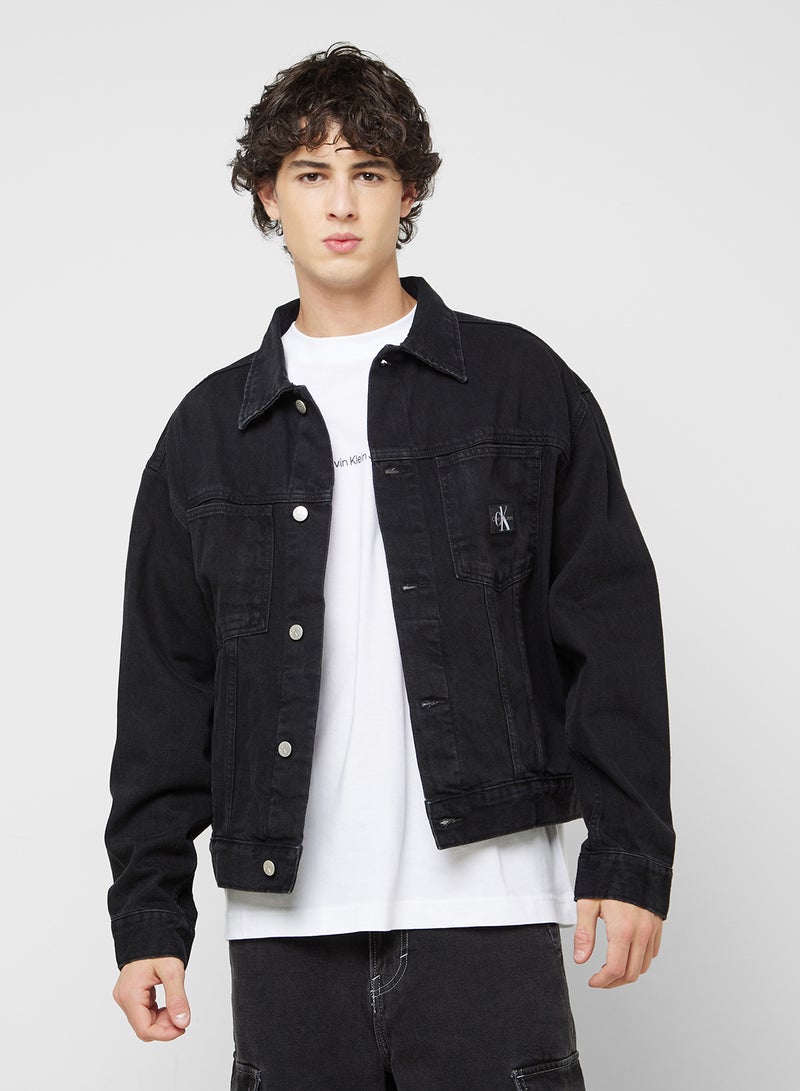 Rinse Wash Relaxed Fit Denim Jacket