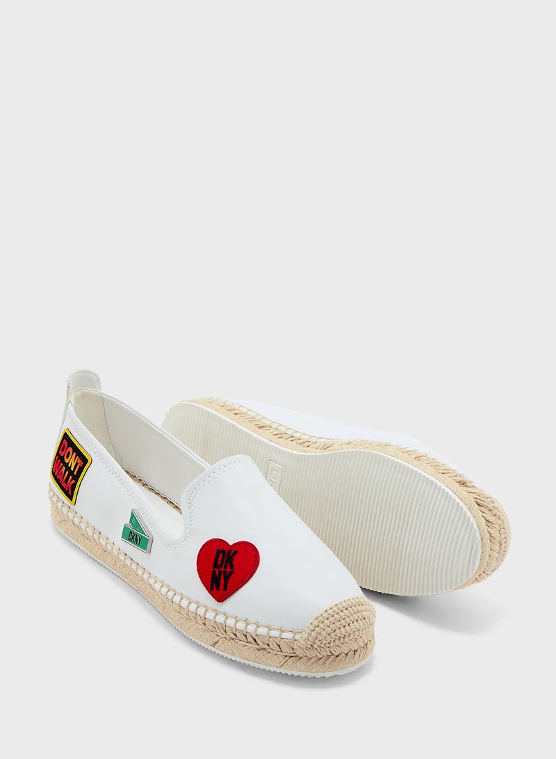 Mally City Signs Espadrilles