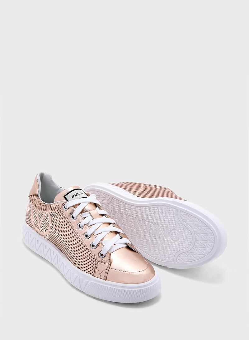 Lace Up Low Top Sneakers