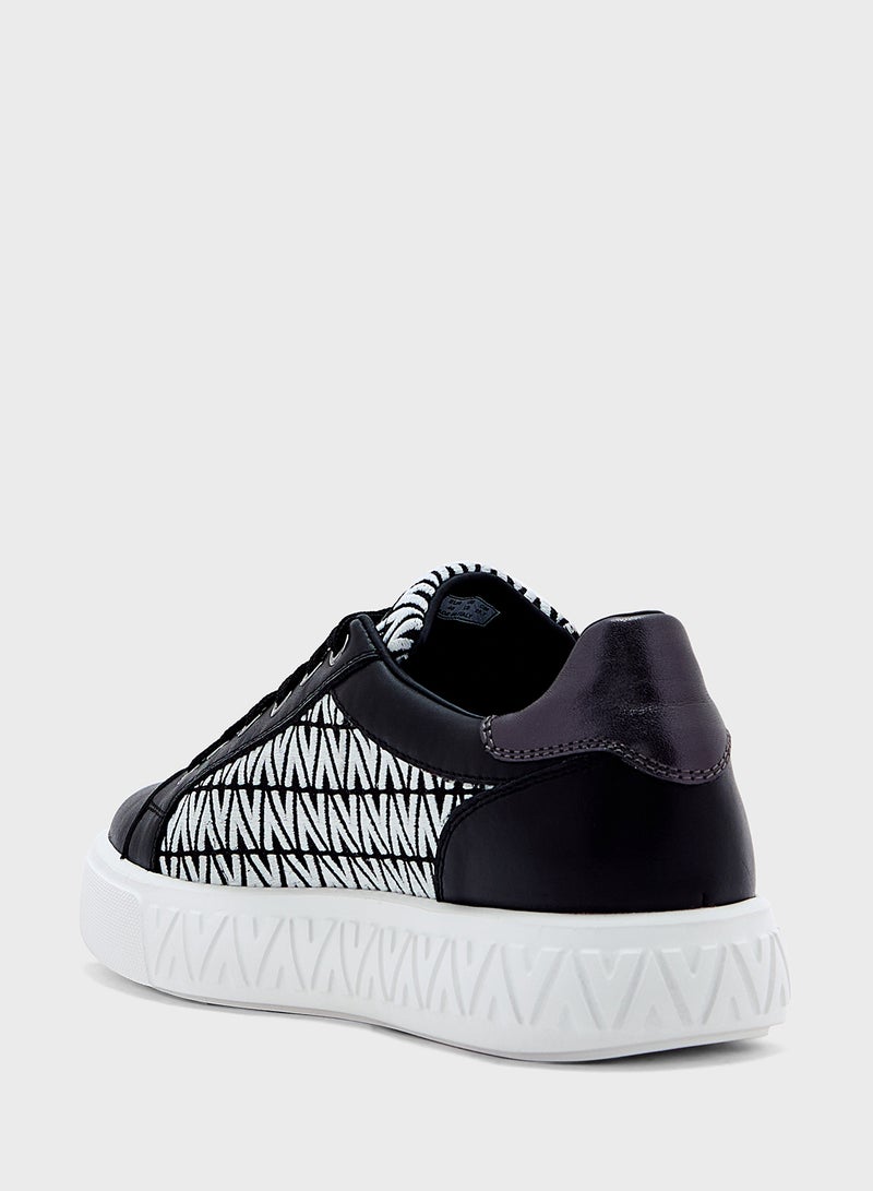 Lace Up Low Top Sneakers