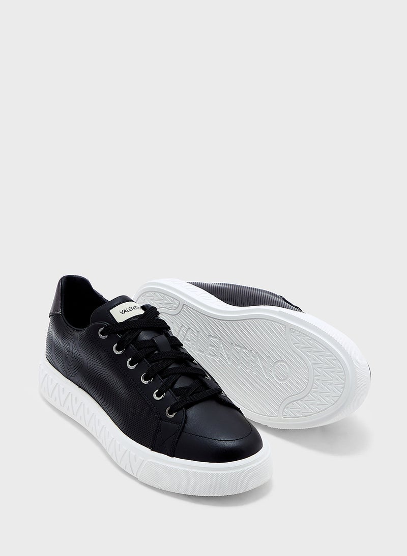 Lace Up Low Top Sneakers