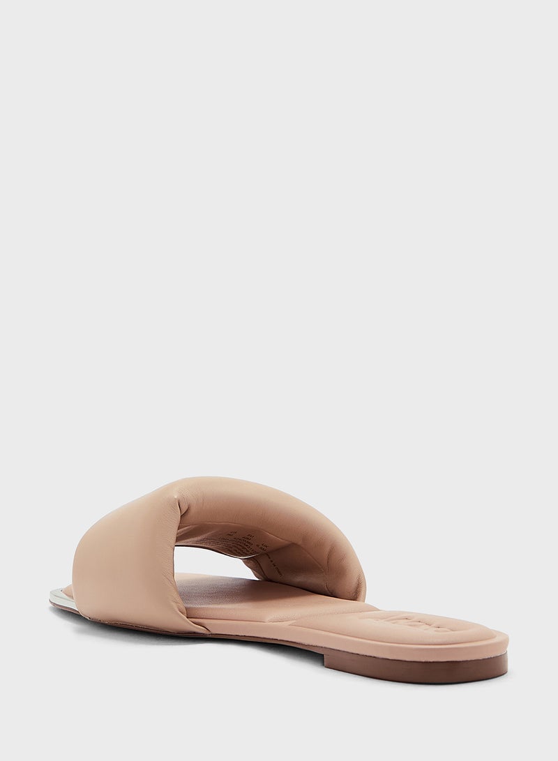 Drea Flat Slide Sandals