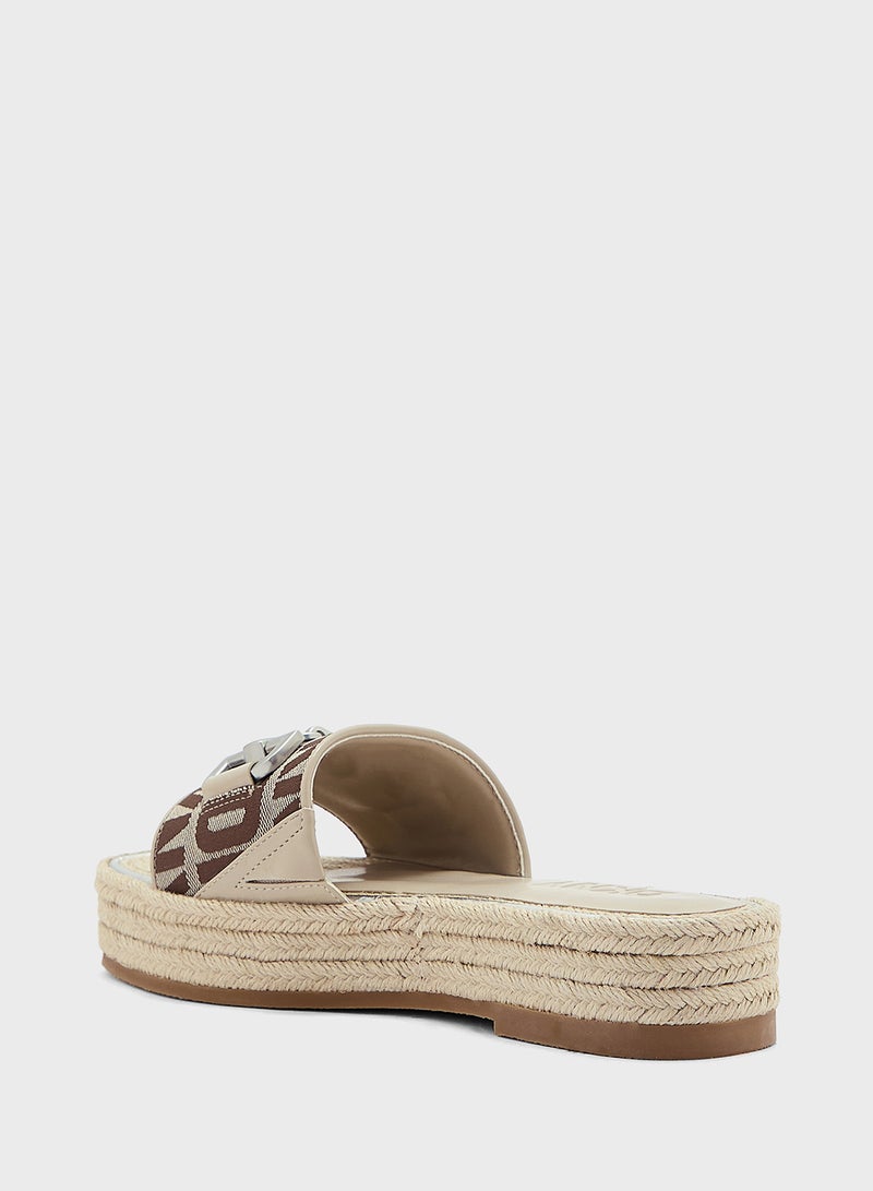 Fiona Platform Slide Sandals