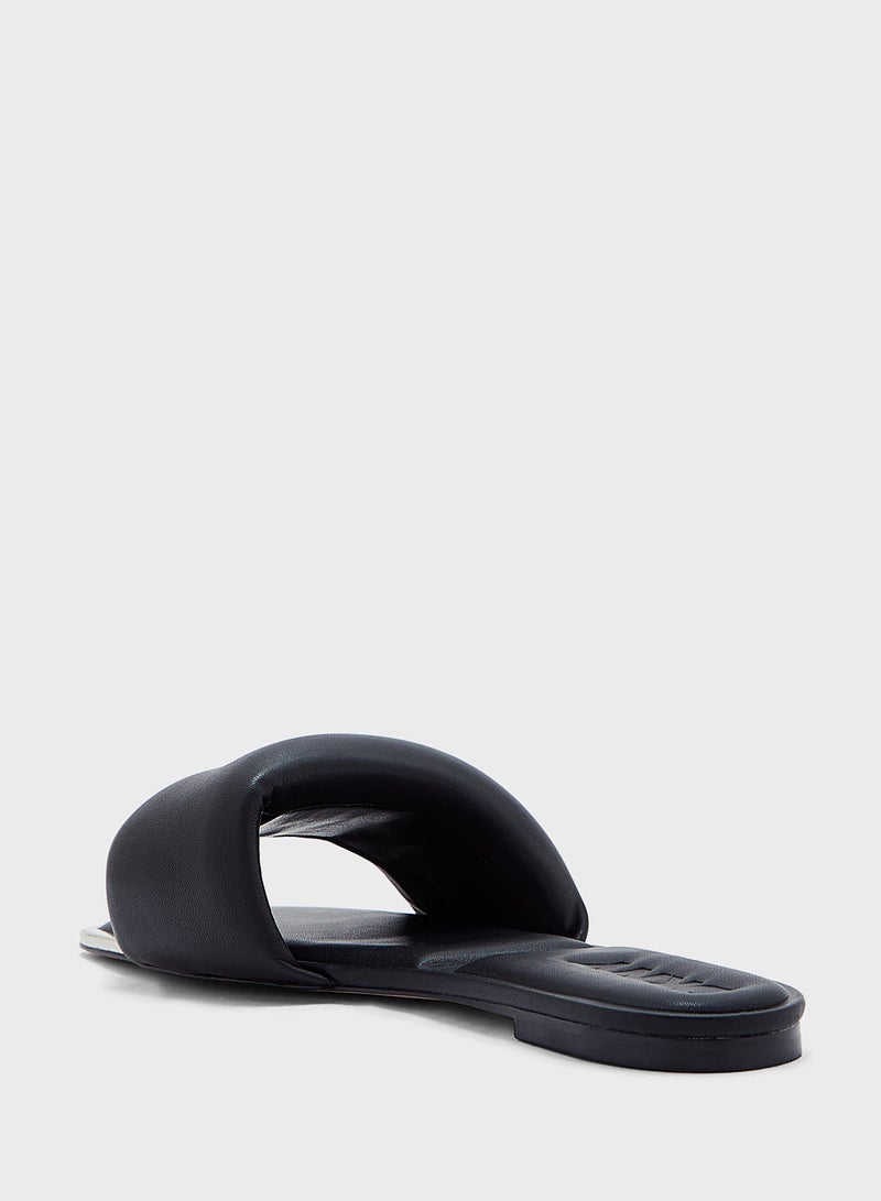 Drea Flat Slide Sandals