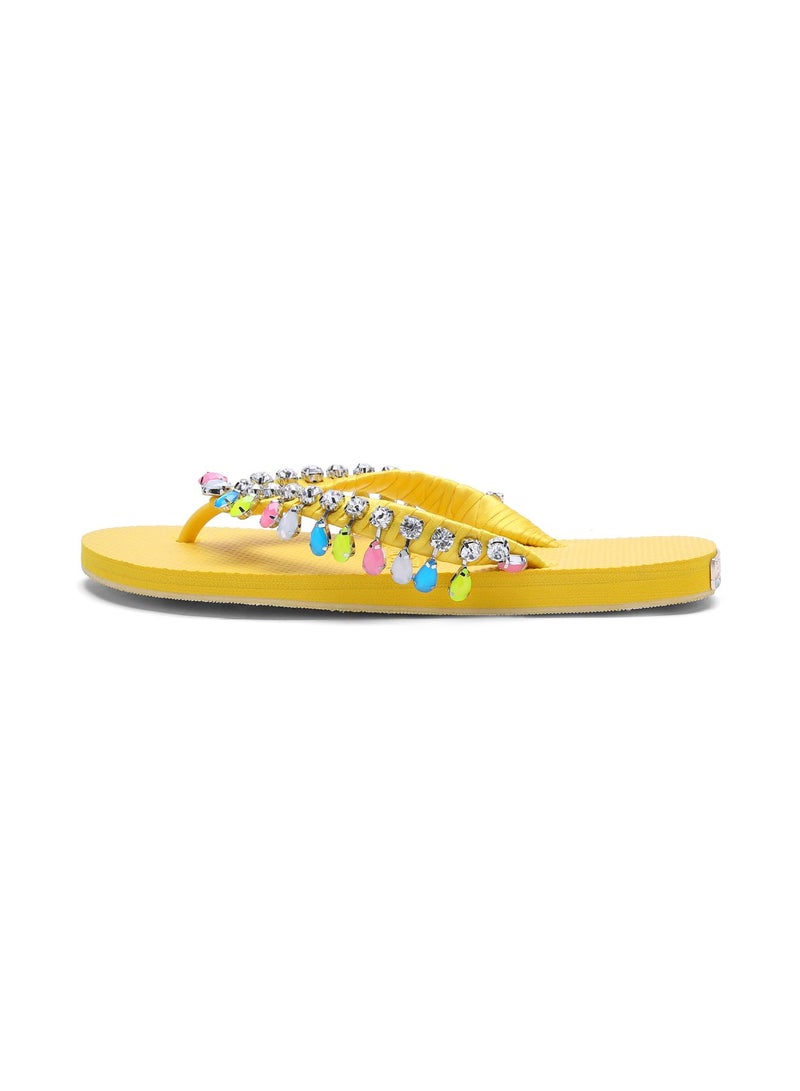 Calafuria Flip Flop Yellow