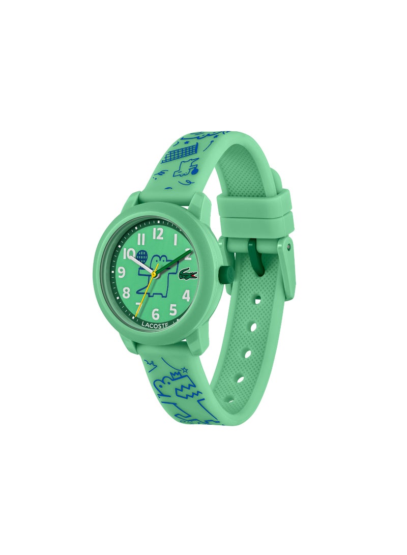 Round Analog Kids's Green Case Watch - 2030057