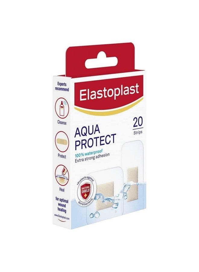 Aqua Protect Plasters 100% Waterproof (20) Waterproof Plasters Ideal For Washing Showering Bathing And Swimming Plasters Waterproof