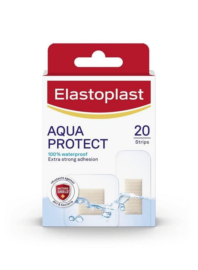 Aqua Protect Plasters 100% Waterproof (20) Waterproof Plasters Ideal For Washing Showering Bathing And Swimming Plasters Waterproof