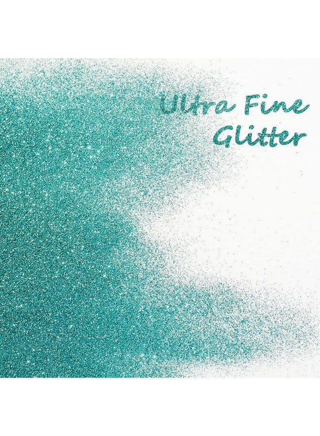 Holographic Ultra Fine Glitter Powder For Resin 150G Extra Fine Glitter For Tumblers Makeup Face Eye Hair Body Crafts Painting Arts Nail Art Diy Decoration (Angel Blue)