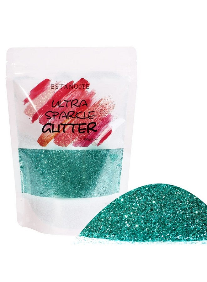 Holographic Ultra Fine Glitter Powder For Resin 150G Extra Fine Glitter For Tumblers Makeup Face Eye Hair Body Crafts Painting Arts Nail Art Diy Decoration (Angel Blue)