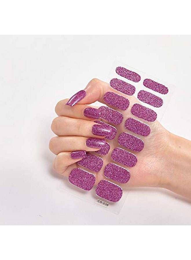 8 Sheets 128 Pieces Full Cover Color Strips Nail Art Stickers Solid Sticker Nails Street Real Nail Polish Strips Selfadhesive Solid Nail Art Decal Strips Sticker Nails For Women