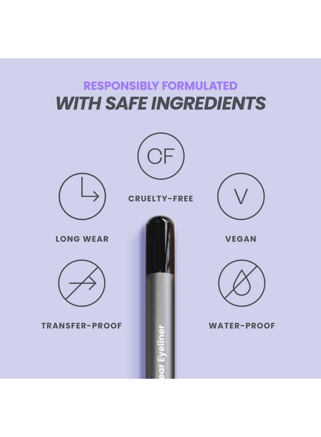 1440 Longwear Eyeliner Black Eyeliner Pencil For Women Eye Makeup Waterproof Eyeliner Black Eye Pencil (Liquorice)