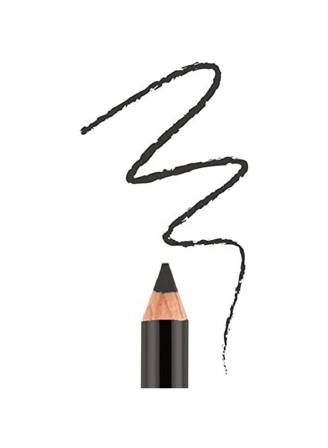 Cream Eye Pencil (Onyx): Black Salon Wooden Waterproof Makeup Pencil W/ Coconut Oil | Longwearing Crueltyfree Glutenfree Parabenfree