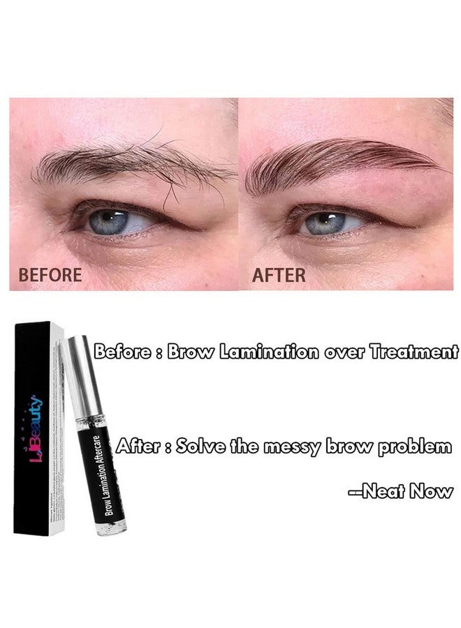 Brow Lamination Aftercare Eyebrow And Eyelash Lift Conditioner Lash Perm Nutrition Keratin Filler Saves Burning Lashes & Brows Fixing Gel For Lifting/Tint/Wax Treatment| 100Day Supply