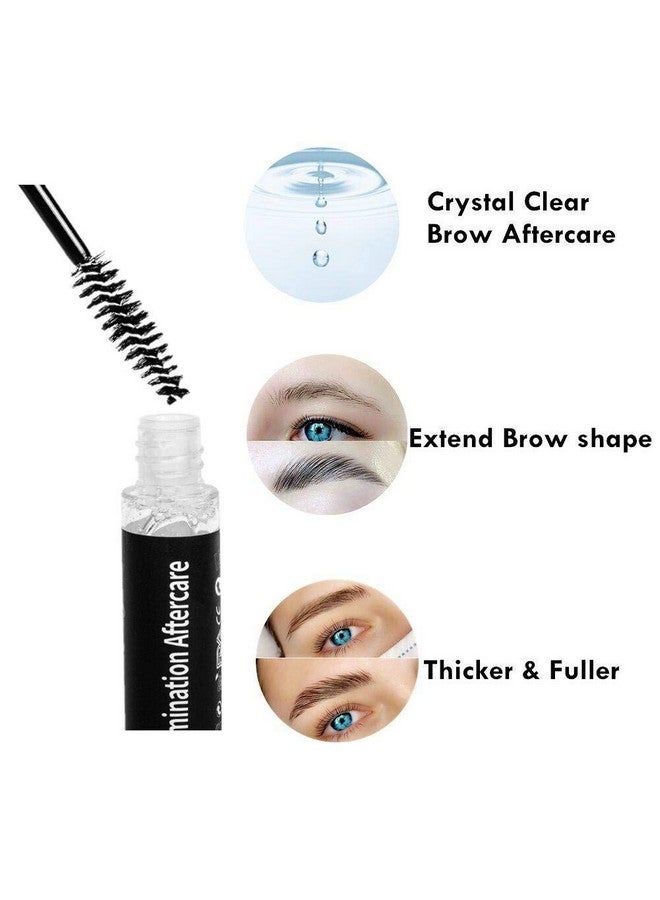 Brow Lamination Aftercare Eyebrow And Eyelash Lift Conditioner Lash Perm Nutrition Keratin Filler Saves Burning Lashes & Brows Fixing Gel For Lifting/Tint/Wax Treatment| 100Day Supply