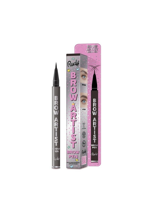 Cosmetics Brow Artist Brow Pen Black Brown For Women 0.018 Oz Brow Pen