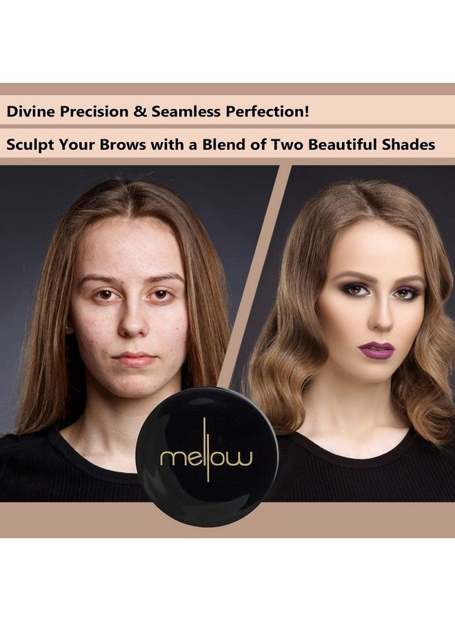 Cosmetics Brow Duo Luminous Eyebrow Powder For Natural Looking Voluminous Brows Eyebrow Filler For Brows Vegan Brow Definer Taupe