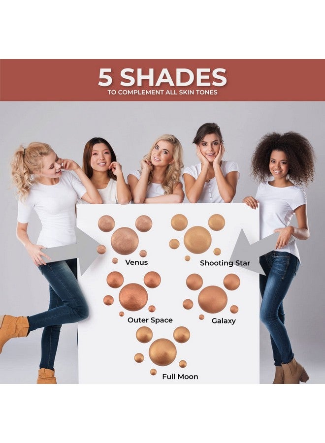 Beauty Starlit Skin Body Glow Highlighting Moisturizer | Smooth Nonstreaking Cream Creates An Airbrushed Illuminated Look (Full Moon)