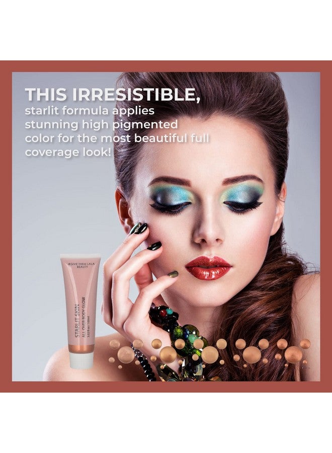 Beauty Starlit Skin Body Glow Highlighting Moisturizer | Smooth Nonstreaking Cream Creates An Airbrushed Illuminated Look (Full Moon)