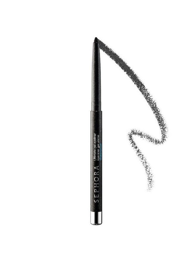 Collection Ultimate Gel Eyeliner Waterproof 03 Black Glitter