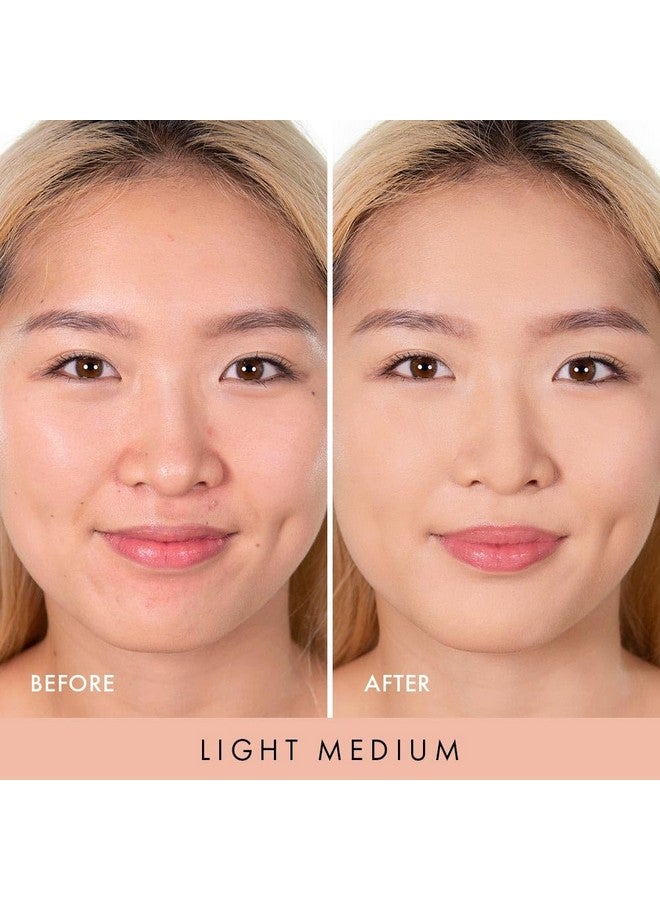 Wanderlust Powder Foundation Light Mediumblurs And Evens Skin Toneperfects And Hydrates With Hyaluronic Acid Aloehoneysuckle & Vitamin E Lightweight Buildable Coverage 0.31 Oz