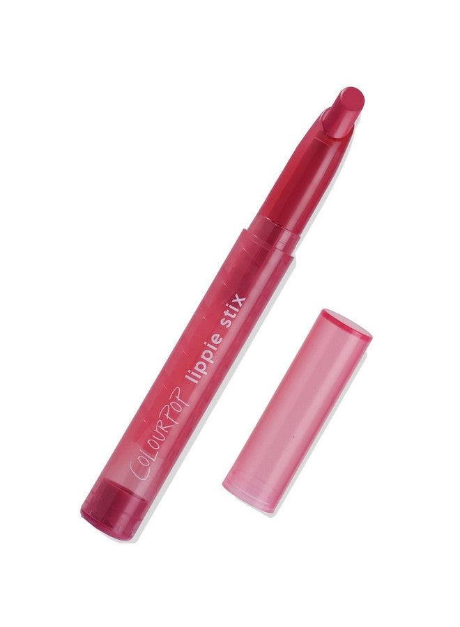 Runaway Lippie Stix Matte Lipstick Full Size Superpigmented Moisturizing Lasting Longwear Hydrating (Warm Dark Fuchsia)