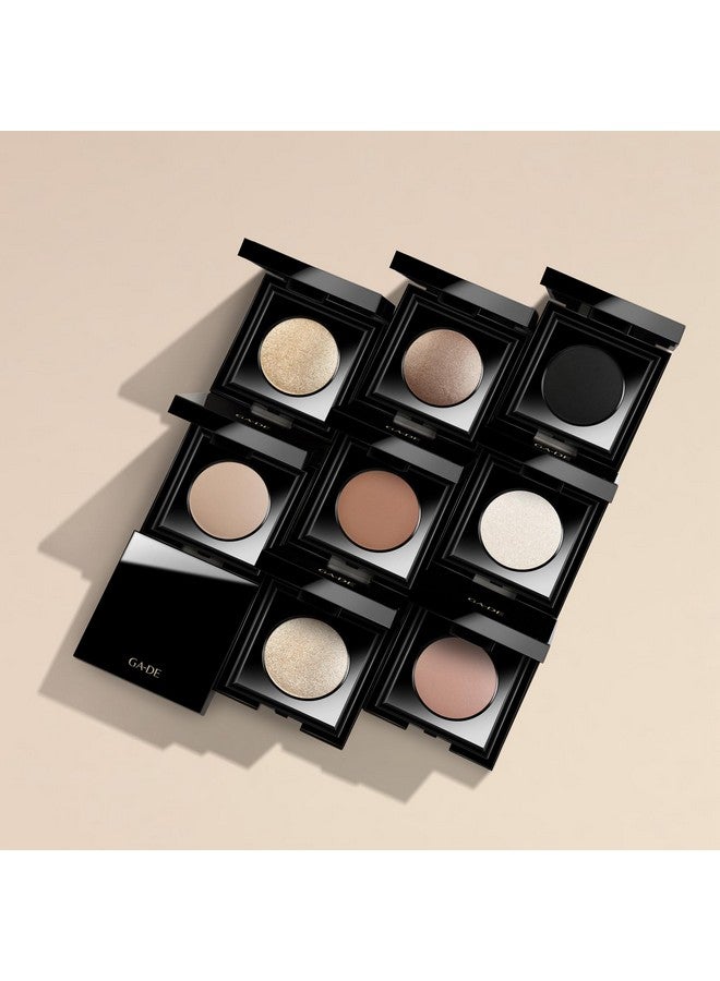 Velveteen Metallic Eyeshadow Mono 235 Pearl Infused Shimmer Eye Makeup Silkysoft Densely Pigmented Seamless Blend 0.105 Oz
