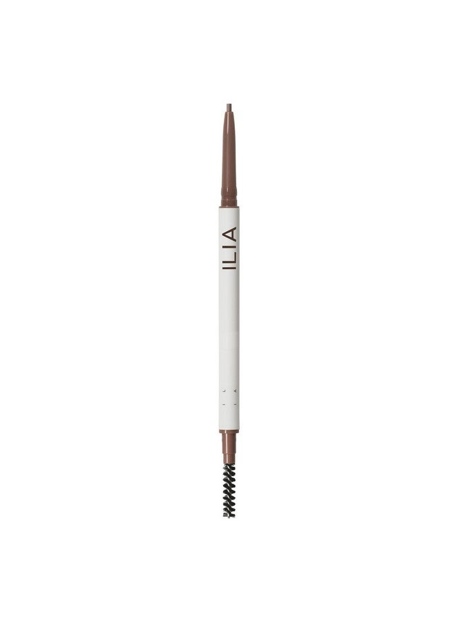 In Full Microtip Brow Pencil | Nontoxic Vegan Crueltyfree Clean Makeup (Taupe)