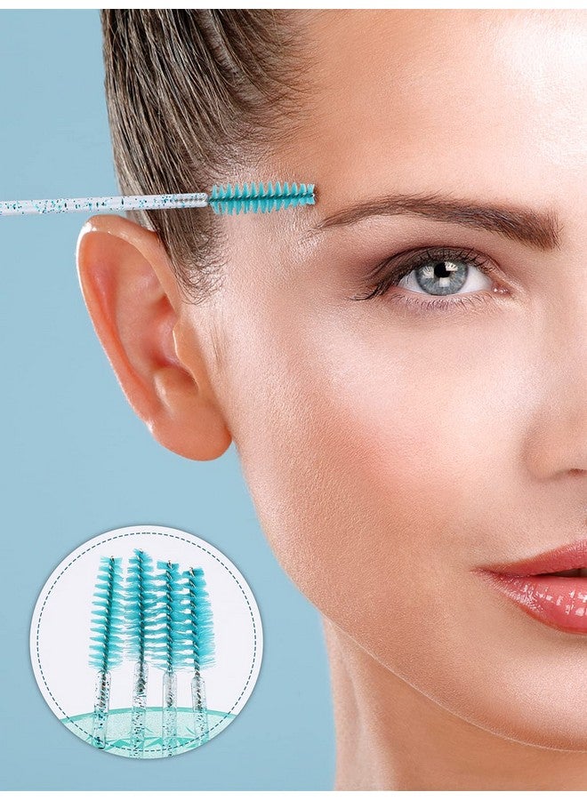 80 Pcs Mascara Wand Tube Set 40Pcs Empty Mascara Wand Tube 40Pcs Eyelash Brush Mascara Brushes For Women Girls Makeup