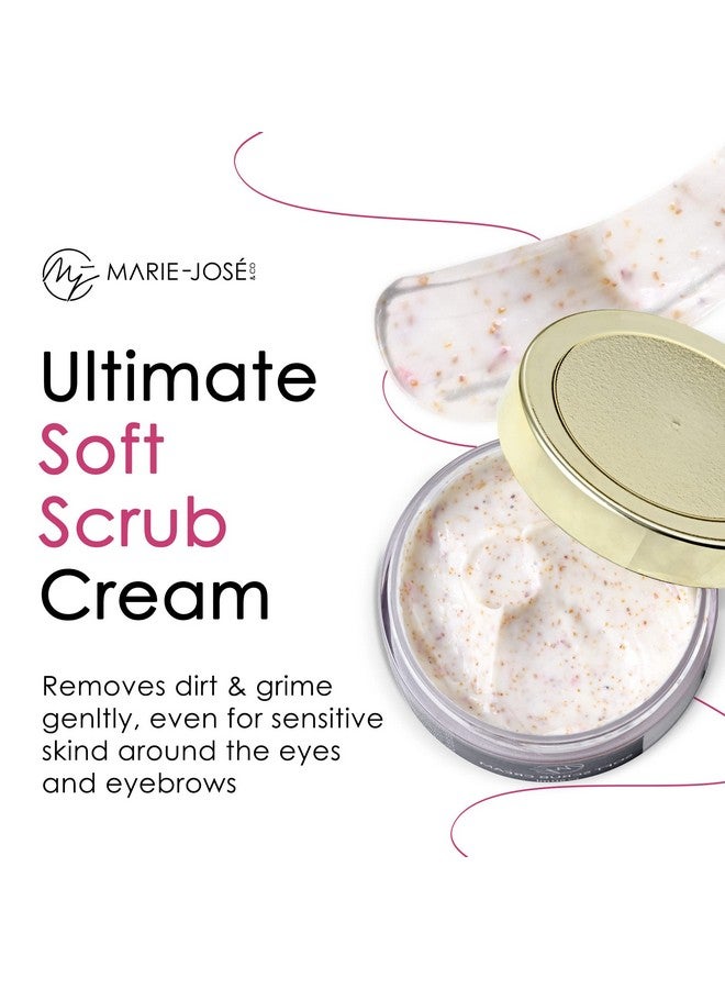 Eyebrow Peeling Cream Brow Exfoliator Professional Eyebrow Scrub Cream By Mariejosé & Co Your Secret To Longlasting Eyebrow Makeup & Dye (1.7 Fl.Oz)