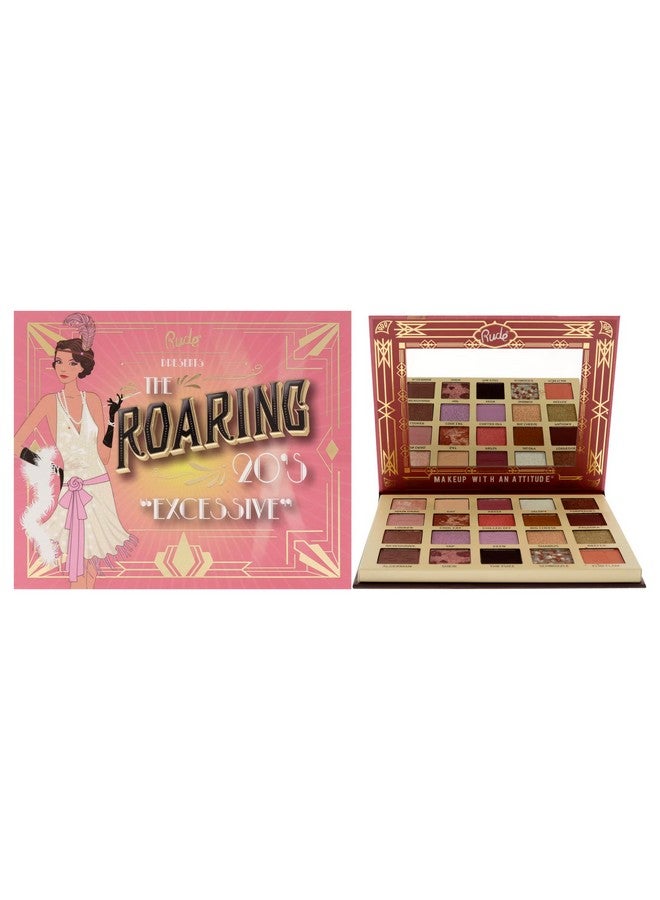 Cosmetics The Roaring 20S Eyeshadow Palette Excessive Eye Shadow Women 0.84 Oz