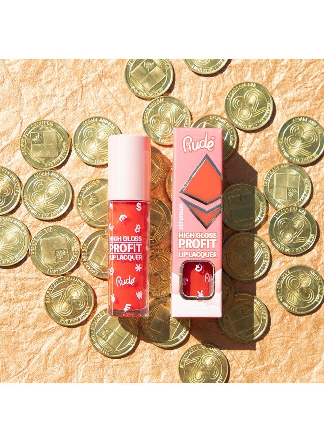 Cosmetics High Gloss Profit Lip Lacquer Ethereum Lip Gloss Women 0.141 Oz