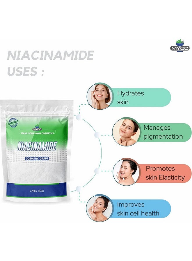 Niacinamide 3.9Oz Pure Niacinamide Powder Niacinamide Powder Cosmetic Grade Diy Niacinamide Powder For Serum & Cream Pack Of 2