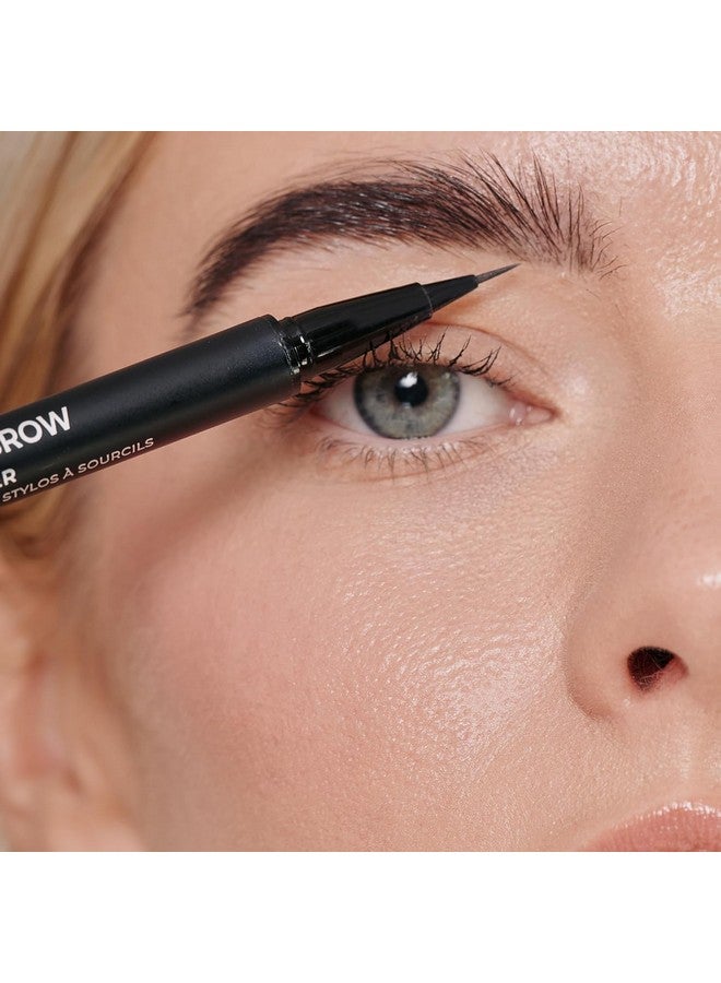 Thicker Brow Pen Duo Dual Ended Pen Vegan & Cruelty Free (Black/Brown)