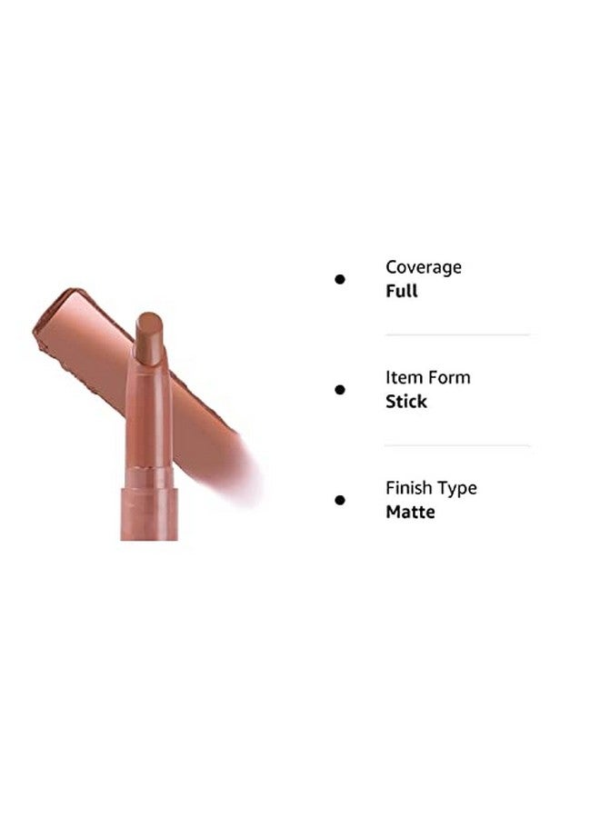 Sure Thing Lippie Stix Matte Lipstick Full Size Pigmented Moisturizing Lasting Longwear (Warm Peachy Beige)